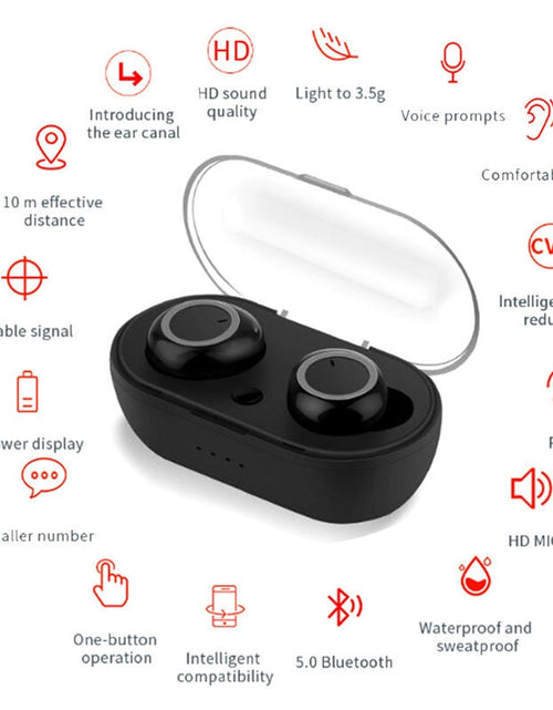 Load image into Gallery viewer, y50 Bluetooth Earbuds 5.0
