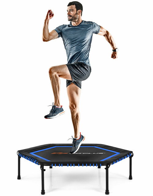Load image into Gallery viewer, 50" Fitness Trampoline Gym Exercise Jumping Foldable Rebouncer
