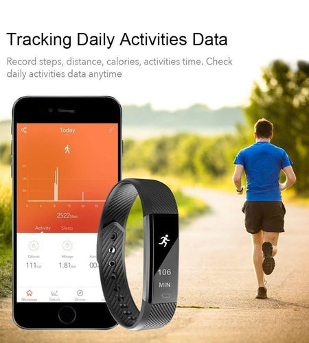 SmartFit Slim Activity Tracker And Monitor Smart Watch With FREE Extra