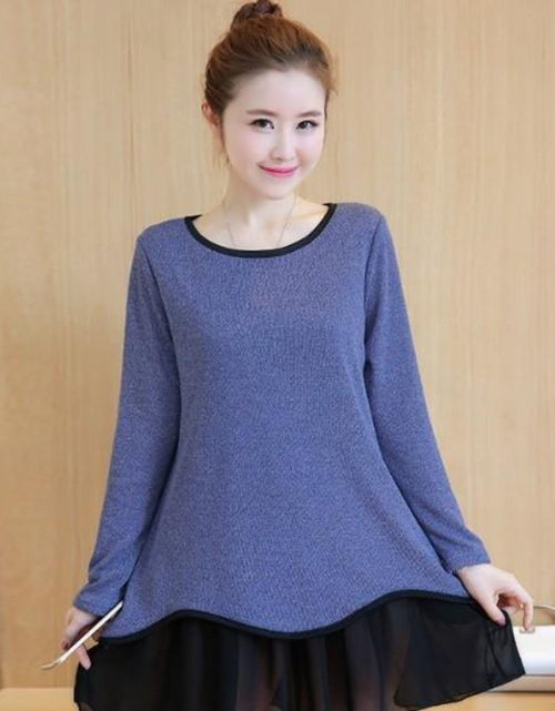 Load image into Gallery viewer, Womens Long Sleeve Layered Top
